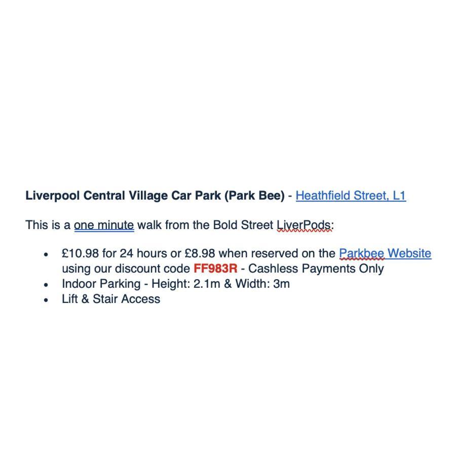 The Bold St Liverpods By Serviced Living Liverpool Exterior photo